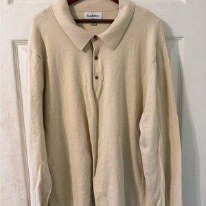 Goodfellow & Co Men's Beige Polo Shirt